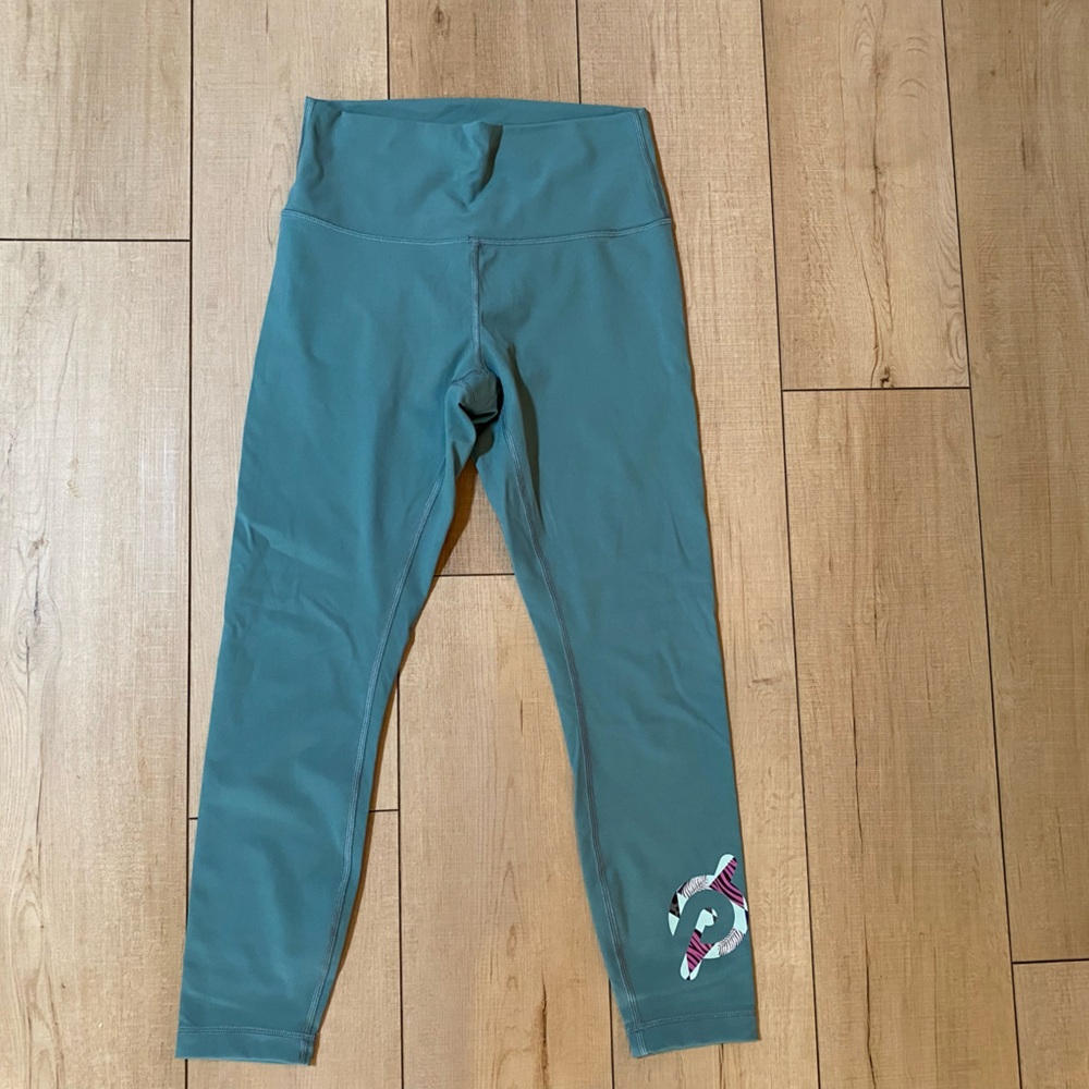 Lululemon x Peloton Leggings - Green, Size M - Picture 10 of 12